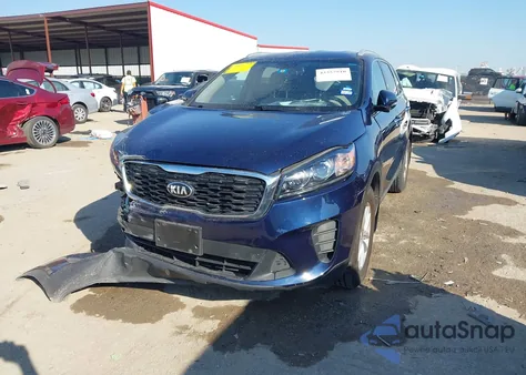 2019 Kia Sorento 2.4L Lx from USA, damaged, VIN 5XYPG4A38KG504707